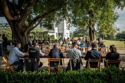 La presentación tuvo lugar en el predio de Pilar de la Asociación Argentina de Polo.