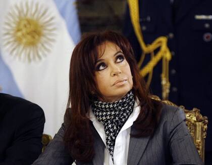 La Presidenta, antes de iniciar su discurso