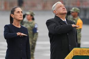 La presidenta Claudia Sheinbaum y su antecesor y padre político, Andrés Manuel López Obrador, que impulsó el proyecto