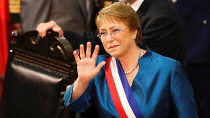 La presidenta de Chile, Michelle Bachelet