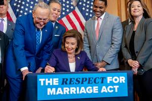 El Congreso de EE.UU. aprueba una ley que protege el matrimonio homosexual, una prioridad para Biden