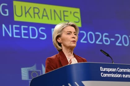 La presidenta de la Comisión Europea, Ursula von der Leyen