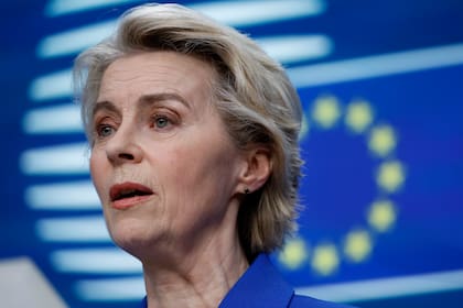 La presidenta de la Comisión Europea, Ursula von der Leyen