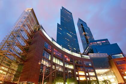 El lujoso hotel Mandarin Oriental, frente al Central Park
