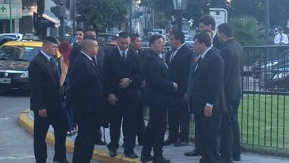 La previa a la llegada