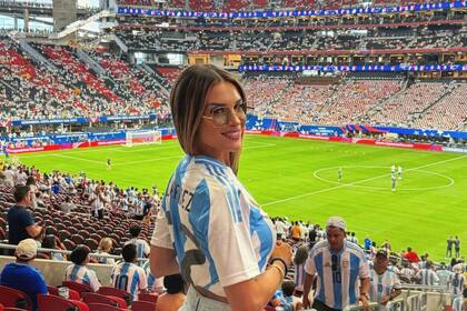 La previa de Agustina Gandolfo, la mujer de Lautaro Martínez, antes del encuentro de Argentina con Canada. Foto: @agus.gandolfo