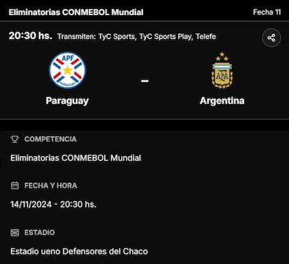 La previa de Paraguay vs. Argentina, por las eliminatorias sudamericanas al Mundial 2026