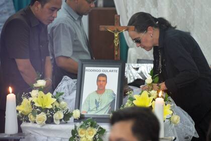 La prima de Gularte, en la morgue