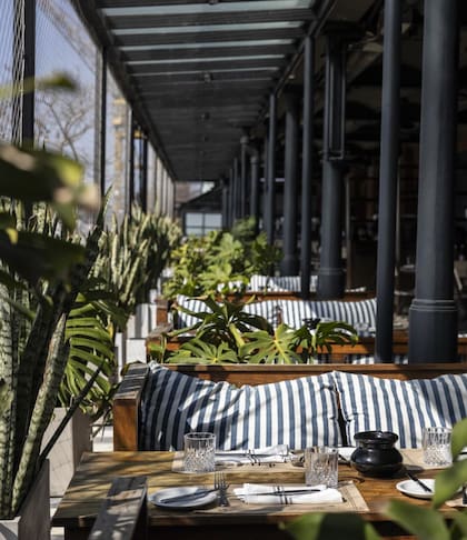 La primavera se disfruta especialmente en los espacios al aire libre de Happening.