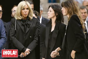 De Catherine Deneuve a Brigitte Macron: todos los presentes en el funeral de Jane Birkin