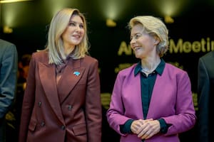 El fuerte reproche de la primera dama de Ucrania a los empresarios y líderes mundiales