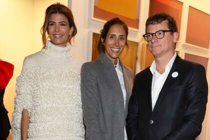 La primera dama, Juliana Awada, visitante frecuente de arteBA