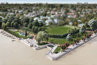 Cómo será la nueva rambla del paseo de los 33 Orientales en San Isidro