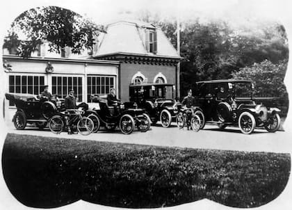 La primera flota de autos de la Casa Blanca