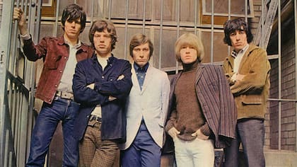 La primera formación de los Rollings Stones, retratados en 1965