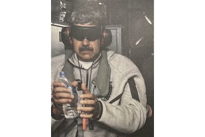 La primera foto de Maduro capturado