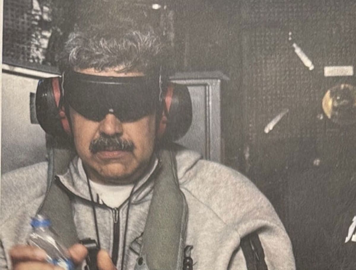 Donald Trump divulgou a primeira foto de Maduro desde sua captura na Venezuela Donald Trump divulgou a primeira foto de Maduro desde sua captura na Venezuela