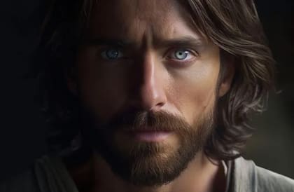 La primera imagen que surgió de Jesús, con la inteligencia artificial