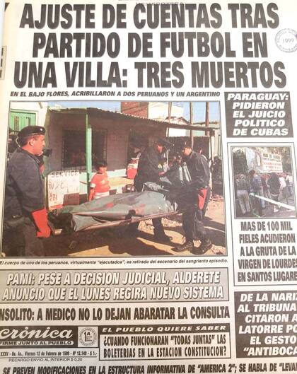 La primera masacre narco en la historia de la Ciudad de Buenos Aires: un traficante del Bajo Flores toma el control de la zona en 1999 con la fuerza de la sangre y de las armas
