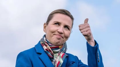 La primera ministra danesa, Mette Frederiksen.