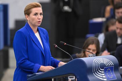 La primera ministra de Dinamarca, Mette Frederiksen (Archivo)