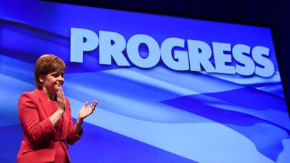 La primera ministra de Escocia, Nicola Sturgeon