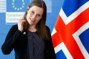 La primera ministra de Islandia, Katrin Jakobsdottir