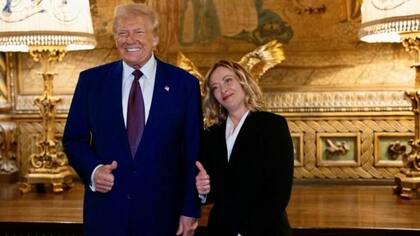 La primera ministra de Italia, Giorgia Meloni, ya visitó a Donald Trump en Florida