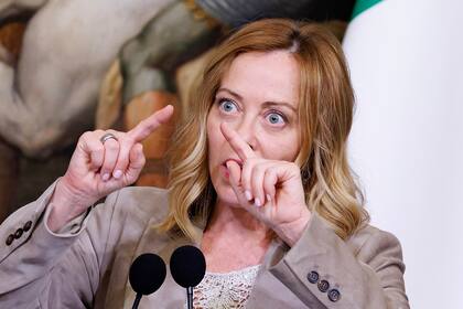 La primera ministra italiana, Giorgia Meloni, volvió a elevar su voz contra Benjamin Netanyahu