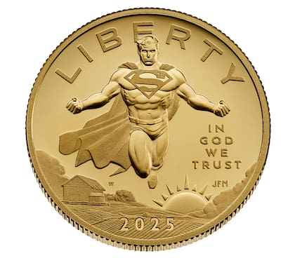 La primera moneda de la serie, en homenaje a Superman, fue lanzada el 24 de julio de 2025 y actualmente se encuentra en preventa
