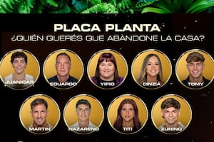 Así quedó la placa de nominados final de Gran Hermano: quiénes fueron los dos salvados