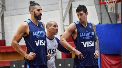 La primera práctica de la selección en San Lorenzo
