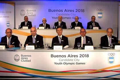 La primera presentación de Buenos Aires 2018 en Laussane