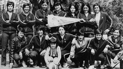 La primera selección femenina argentina en el Mundial de México 1971