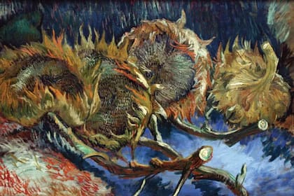 La primera serie de girasoles de Van Gogh vino en 1880
