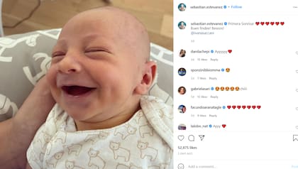 La primera sonrisa de Faustino que enloqueció a sus seguidores