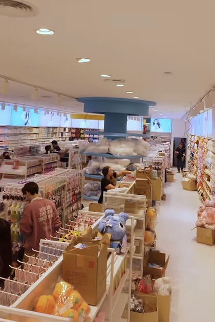 La primera tienda, ubicada sobre la calle Florida, cuenta con más de 360 metros cuadrados cubiertos, más de 5500 SKU y un stock inicial de 67.000 productos.