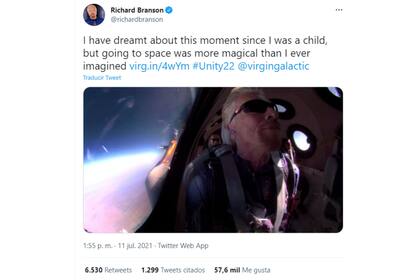 La primera vez que anunció su intención de volar al espacio fue en 2004