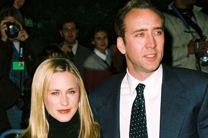 La primera vez que Nicolas Cage pasó por el altar fue con la actriz Patricia Arquette, en 1999