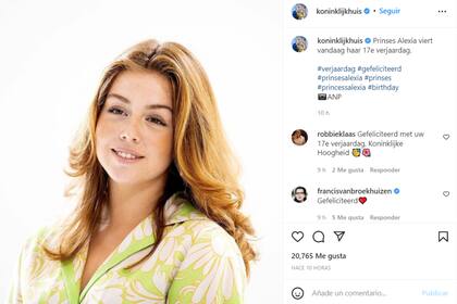 La princesa Alexia cumple 17 años