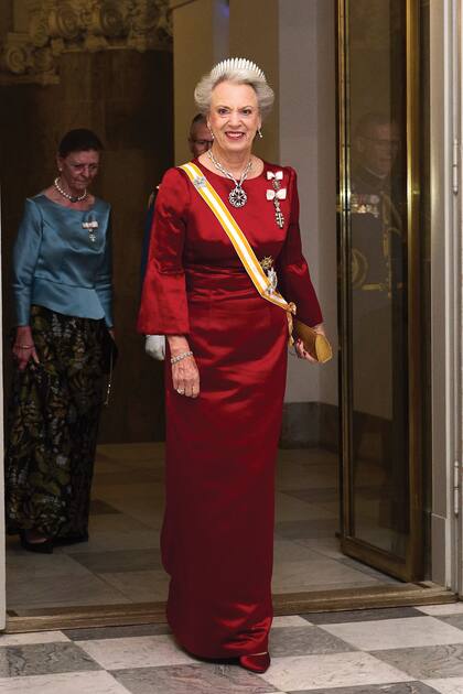 La princesa Benedicta, hermana de Margarita.