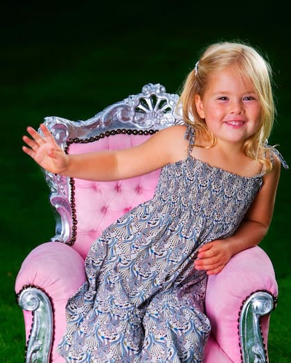 La princesa Catalina Amalia Beatriz Carmen Victoria de Orange nació el 7 de diciembre de 2003