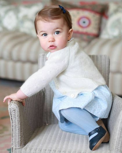 La princesa Charlotte es la tercera en la línea de sucesión del trono (Foto: Instagram @princeandprincessofwales)