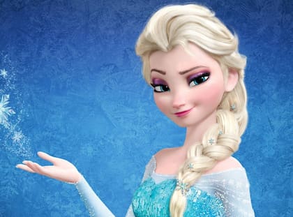 La princesa Elsa de la película Frozen