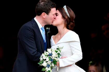 La Princesa Eugenie y Jack Brooksbank dieron el si en la Capilla St Georges en Windsor