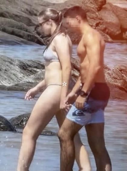 La princesa Leonor disfrutó de una tarde de playa con sus compañeros de la armada