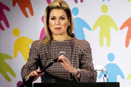 La princesa Máxima de Holanda dio un discurso durante la cumbre "Alimentar al Mundo"