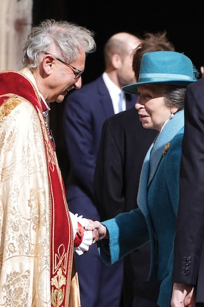 La princesa real Ana, que desde fines de 2022 desempeña el cargo de Consejera de Estado, se convirtió en una de las figuras de mayor apoyo institucional al Rey en actos como este