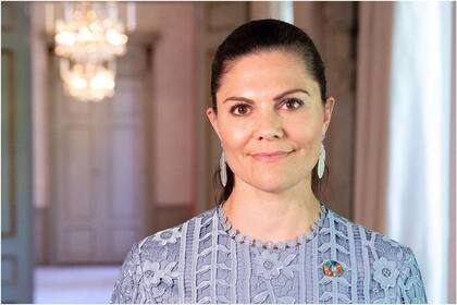 La Princesa Victoria de Suecia.
