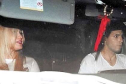 La princesita y el Kun, antes del desmayo de la cantante en pleno show